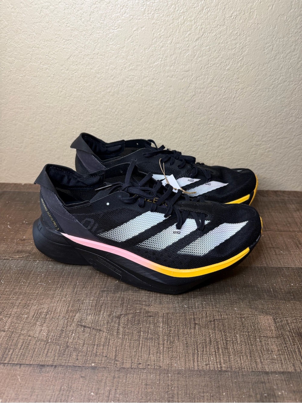 Adidas Adizero Adios Pro 3 Running Shoes.
- Size 7 Men.